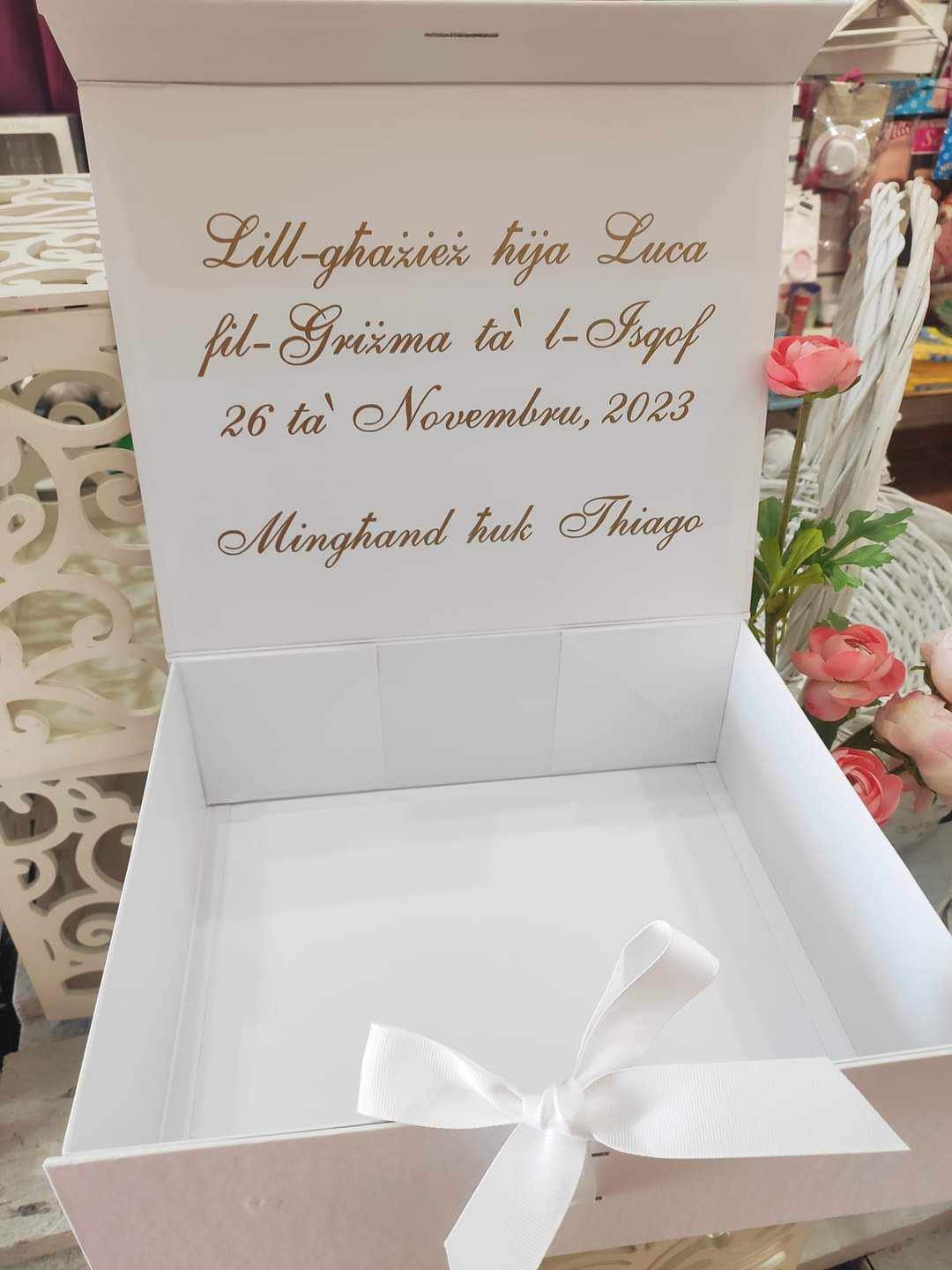 Personalised Proposal Boxes — The Gift Box