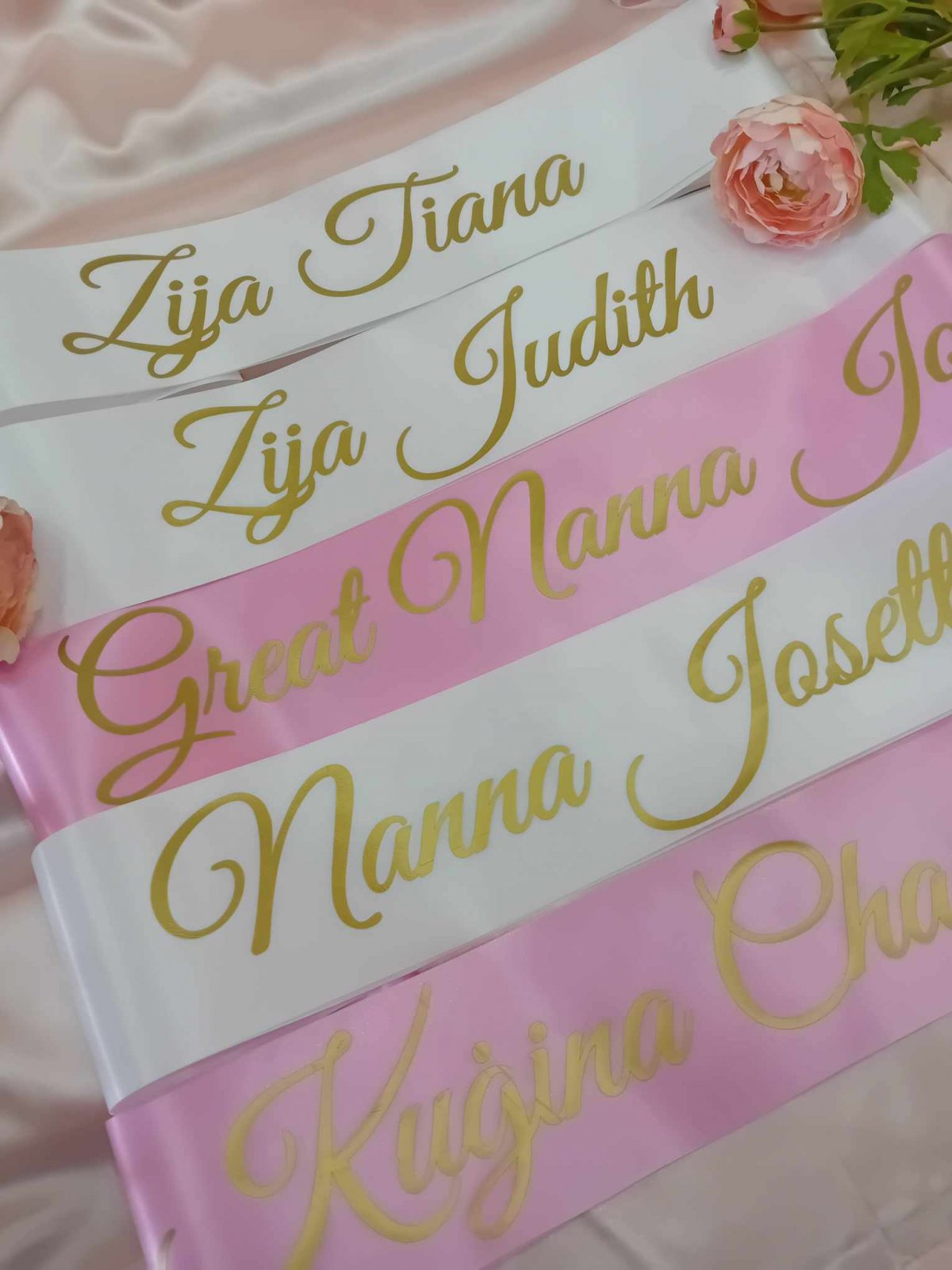 Personalised Sashes — The Gift Box